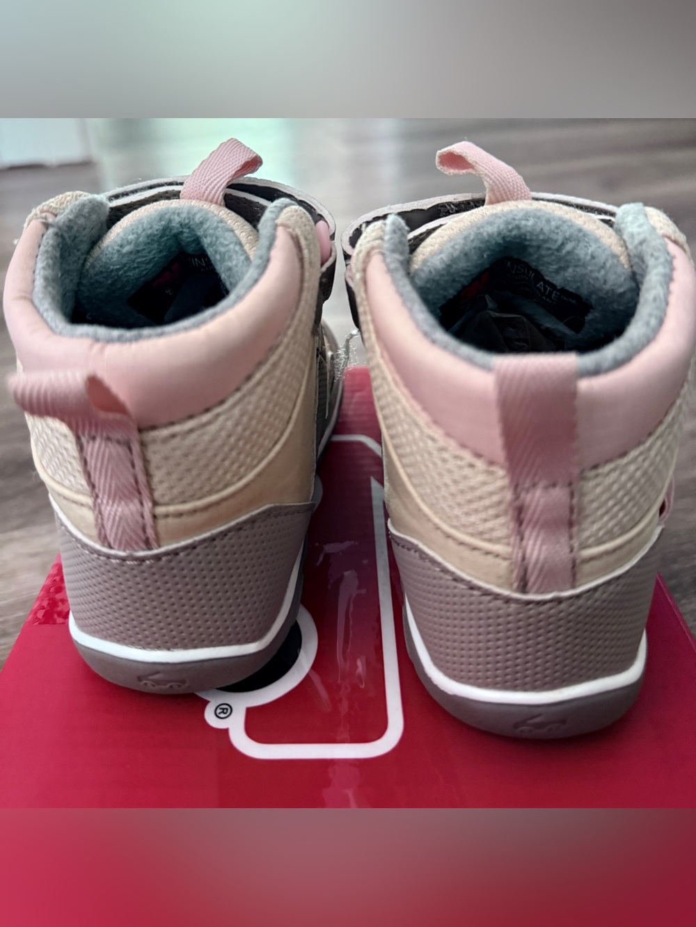 See Kai Run Atlas III Toddler Size 7 Beige Winter Boots Waterproof Insulated - Picture 3 of 7